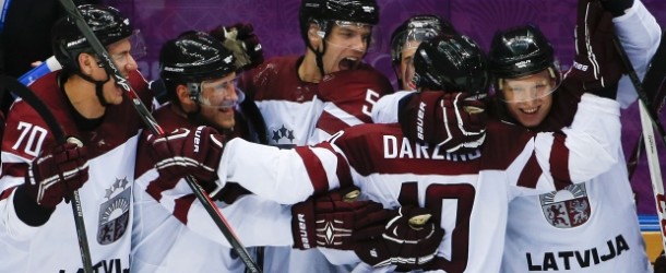 Canada vs. Latvia in Sochi