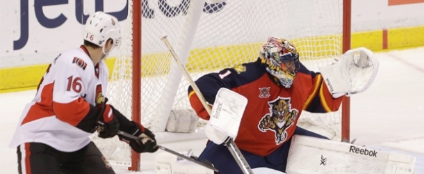 Game Day- Senators Visit Luongo and the Panthers