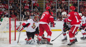 Senators Stumble in Road Trip Opener