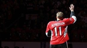 Senators Lose on Alfie’s Big Night