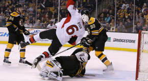 Ryan Leads Senators Over Bruins