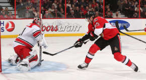 Senators Fall to Khudobin, Hurricanes