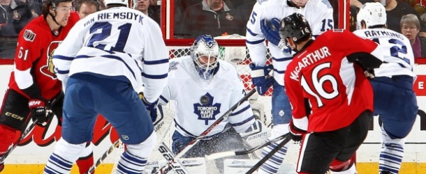 Game Day- Anderson Starts Again vs. Leafs