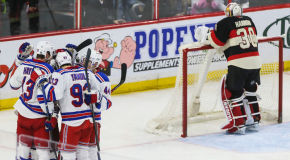 Rangers Snap Senators’ Streak