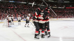 Senators Win, Close Gap to Two