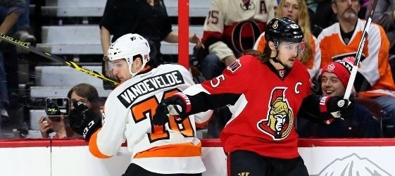 Game Day- Senators Home Stand Ends vs. Flyers
