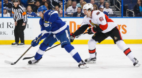 Shorthanded Senators Lose in Tampa Bay