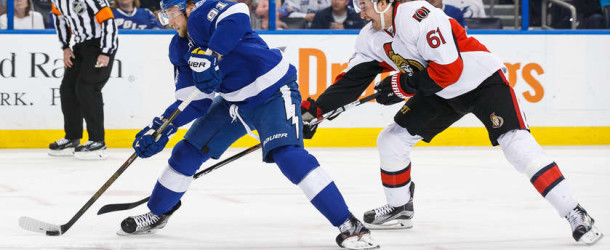 Shorthanded Senators Lose in Tampa Bay