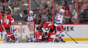 Senators Blank Rangers on Home Ice