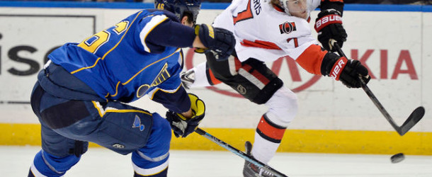 Game Day- Slumping Senators Stumble to St. Louis