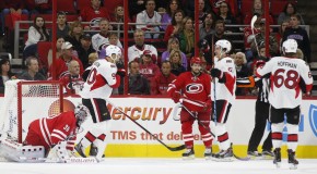 Game Day- Senators Visit Hurricanes in Carolina