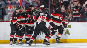 Senators Win Final Home Game of the Year