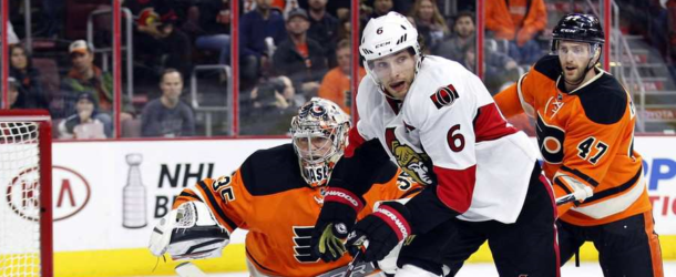 Game Day- Goal-Starved Senators Visit Flyers