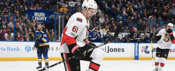 Ottawa Offence Breaks Out in St. Louis