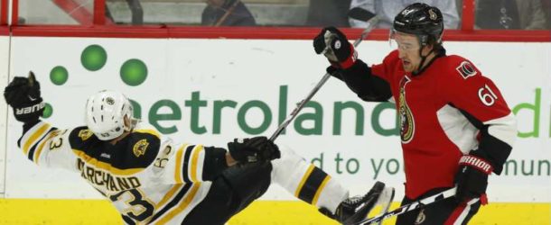 Game Day- Senators, Bruins in Atlantic Division Clash