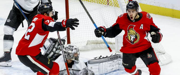 Pageau Leads Senators Over Kings