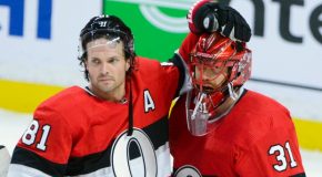 Senators Battle to Win Over Bruins