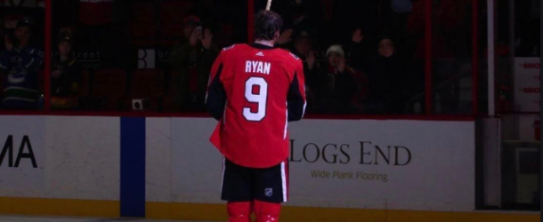 Bobby Ryan’s Hat Trick Leads Senators Over Canucks