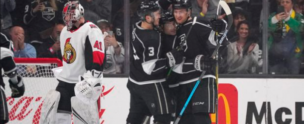 Senators Fall to Kings in LA