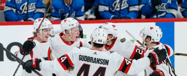 Senators Ground Jets in Winnipeg