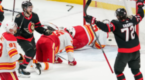 Gustavsson Solid Again in Win Over Flames