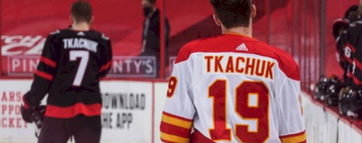 Flames' Tkachuk: Anyone who thinks my brother and I will fight 'is an  idiot