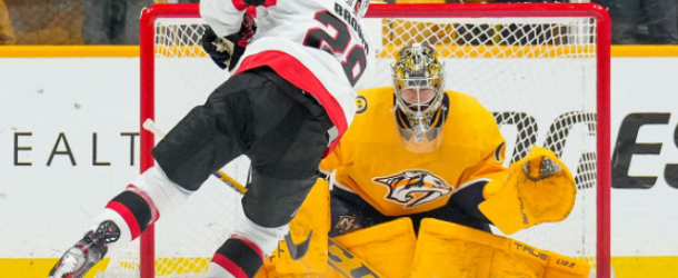 Senators Fall Short in Nashville