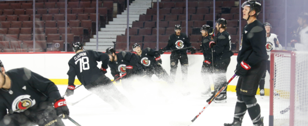 Senators Hit the Ice at Training Camp