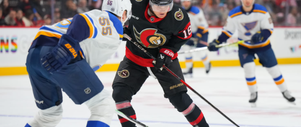 Game Day – Senators Return Home to Host Blues