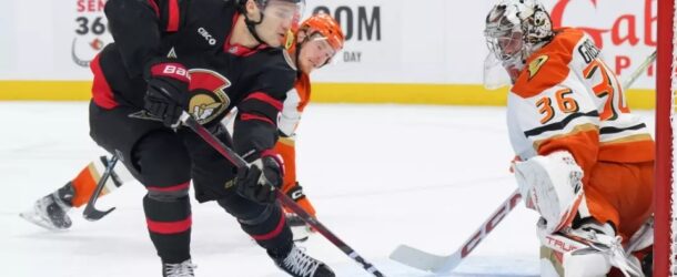 Batherson Leads Senators Over Ducks