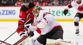 Forsberg Leads Senators Over Devils