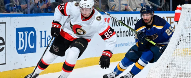 Game Day – Senators Look to Bounce Back in St. Louis