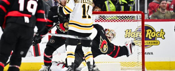 Senators Topple Bruins for Fifth Straight Win