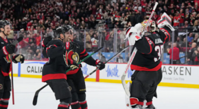 Ullmark, Cozens Lead Senators Over Red Wings