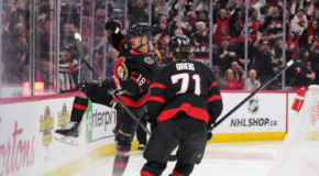 Tkachuk, Stützle Lead Senators Over Sharks