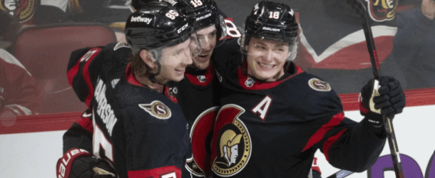Senators Shuffle Lines in Preparation for Oilers