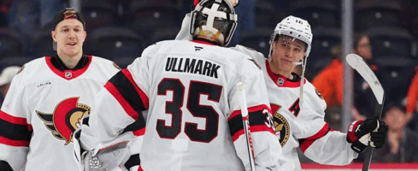 Stutzle Leads Senators Over Flyers