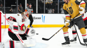Ullmark Leads Senators Over Golden Knights