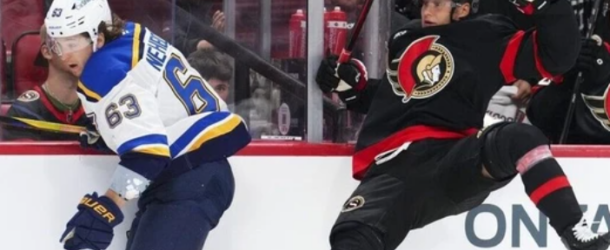 Game Day – Senators Host Blues on Saturday Night