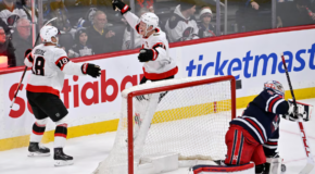 Tkachuk Leads Senators Over Jets