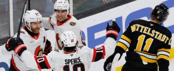 Senators Dominate Bruins for Fourth Straight Win