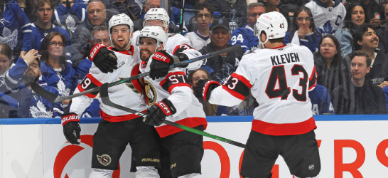 Game Day – Senators Visit Leafs on Saturday Night