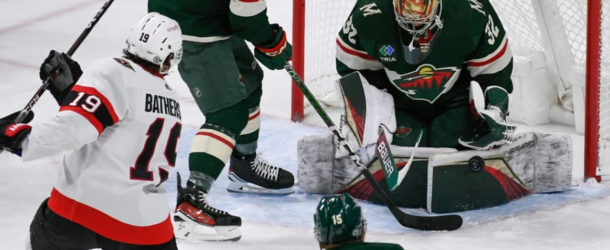 Game Day – Senators Visit Wild on Saturday Afternoon