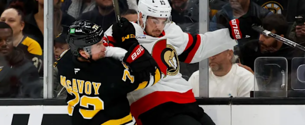 Game Day – Senators Visit Bruins on Sunday Night