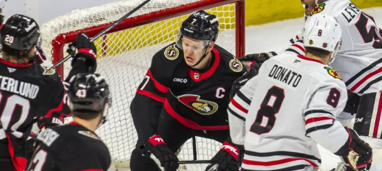 Senators Top Blackhawks at the CTC