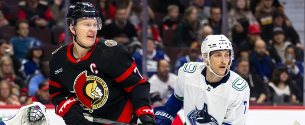Game Day – Struggling Senators Host Crappy Canucks