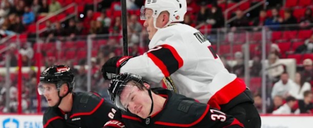 Game Day – Senators Visit Hurricanes in Carolina