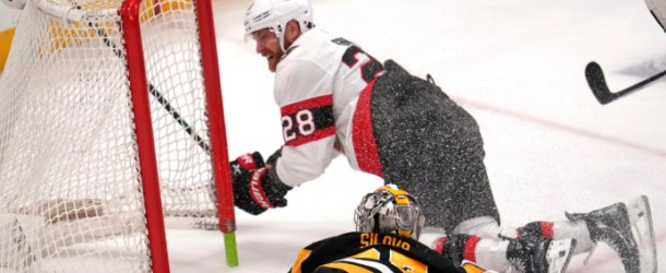 Giroux’s Late Goal Lifts Senators Over Penguins