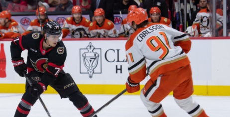 Game Day – Senators Host Ducks on Saturday Afternoon