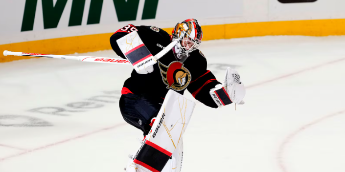 Ullmark Leads Senators Over Islanders